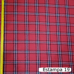 Flanela mista Xadrez Diversas Estampas - comprar online