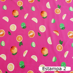 Malha Alfaiataria com Lycra (Frutas) - comprar online