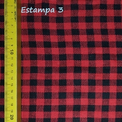 Flanela mista Xadrez Diversas Estampas - Tecidos Baratos - Compre e receba em casa.