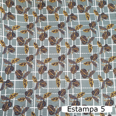 Crepe Haya Estampado - loja online