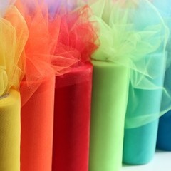 Tule Decoração Rolo com 50 Metros Diversas Cores