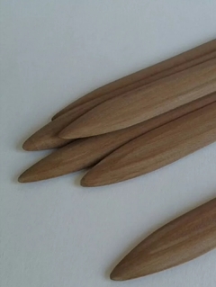 Plegadera de madera natural (x unidad)