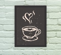 Quadro Decorativo Café 01 - Arte e Cores