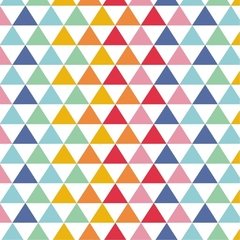 Papel de Parede Geométrico Triângulos Coloridos - 29 na internet