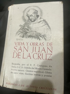 Vida y obras de San Juan de la Cruz - San Juan de la Cruz - Precio Libro - Biblioteca de Autores Cristianos BAC -