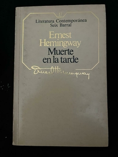 Muerte en la tarde - Ernest Hemingway - Precio libro - Editorial Seix Barral - ISBN 9586141012 9875661589 |