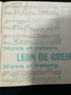 Nova et vetera - León de Greiff Precio libro - Tercer Mundo - Año de edición 1973