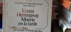 Muerte en la tarde - Ernest Hemingway - Precio libro - Editorial Seix Barral - ISBN 9586141012
