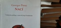 NACÍ - GEORGES PEREC - comprar online