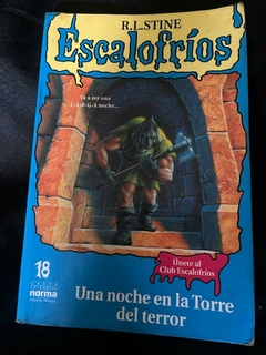 Una noche en la torre del Terror - R. L. Stine - Escalofríos - Precio Libro editorial Norma - ISBN 9789580434474