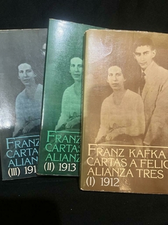 Cartas a Felice Tomo 1, 2, 3 Franz Kafka - Precio Libro Alianza tres -ISBN 8420639974 - 9788417651770