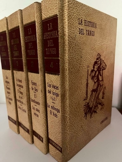 Historia del tango 4 tomos - Juan Carlos Martini Real (coordinador) - Precio Libro Ediciones Corregidor - Año de edición 1978