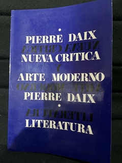 Nueva Crítica ( Nouvelle critique) - ArteModerno literatura - Pierre Daix - Precio Libro - Editorial Fundamentos