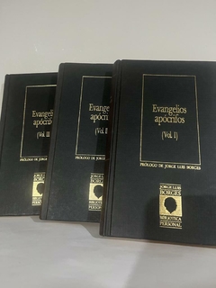 Evangelios apócrifos 3 tomos - Colección Biblioteca Personal- Precio Libro - editorial Orbis Jorge Luis Borges- ISBN 8476570028