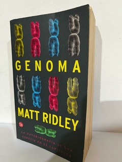 Genoma - autobiografía de una especie en 23 capítulos - Matt Ridley - Precio Libro Santillana Ediciones- 9788466305013