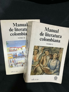 Manual de Literatura Colombiana tomo I y II - Precio Libro Procultura - ISBN: 9586142639 9789586142632 - comprar online