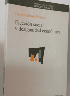Elección social y desigualdad económica - Damian Salcedo Megales
