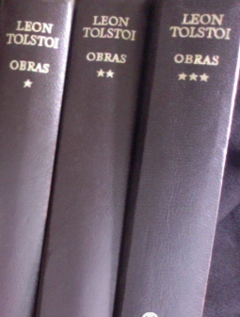 Obras Completas Tomo I, II y III - León Tolstoi Precio libro - Editorial Aguilar -