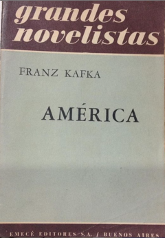 América - Franz Kafka - Precio libro - Emecé Editores