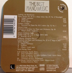 CD The best piano music - Código de barras 7873943452 - comprar online