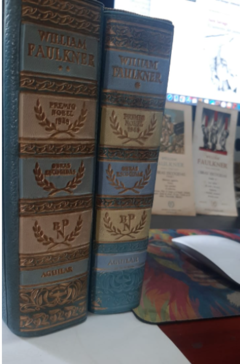Obras Escogidas Tomo I y II - Faulkner - Mientras Agonizo - Pylon -Los Invictos - El Villorrio - Cuentos - Una fábula - El ruido y la furia - santuario - ¡Absalóm Absalóm - y más - Editorial Aguilar