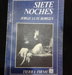 Siete Noches - Jorge Luis Borges - Precio Libro - Fondo de Cultura Económica - ISBN 9681606078 - 9789500762267