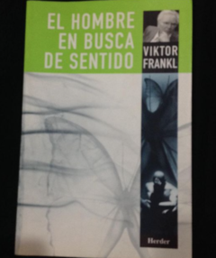 El hombre en busca de sentido - Viktor Frankl - Precio libro - Editorial Herder - ISBN 9788425423314