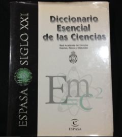 Diccionario esencial de las ciencias - Real Academia de las ciencias Exactas y Naturales - Precio Libro - Espasa - ISBN 9788423964857