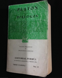 Diálogos - Platón - Precio Libro - Editorial Porrua - ISBN 9700720225 - comprar online