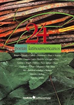 24 Poetas latinoamericanos - Borges - Girondo - Cabral - y otros - Precio Libro Coedición latinoamericana - ISBN 9580443750.