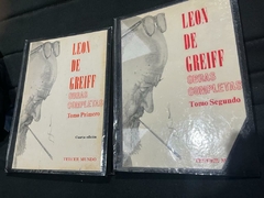 Obras completas TOMO I Y II - Leon de Greiff - Precio libro - Tercer Mundo Editores - Año de publicación 1975