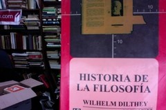 Historia de la filosofía - Wilhelm Dilthey ISBN 9583800562
