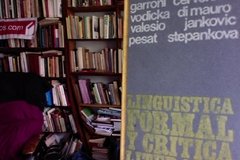 Linguistica Formal Y Critica Literaria - Comunicación 3 - Garroni - Cervenka y otros autores
