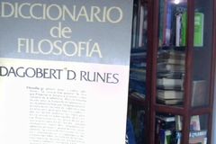 Diccionario de filosofía   - Dagobert D. Runes  Editorial Grijalbo - megustaleer- ISBN  9802931810