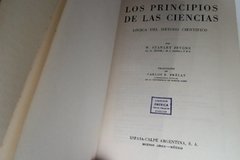 Los principios de las ciencias - Lógica del método científico Stanley Jevons- Precio libro - Espasa Calpe