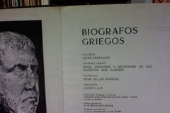 Biógrafos Griegos - Varios Autores - Editorial Aguilar (Disponible, consúltanos) - comprar online