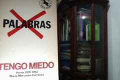 Palabras  -   Tengo miedo  -   Poesía 1.975 1.982   - María Mercedes Carranza-