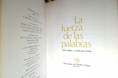 CON LA FUERZA DE LAS PALABRAS - CÓMO HABLAR Y ESCRIBIR PARA TRIUNFAR  - ISBN 968280034X.