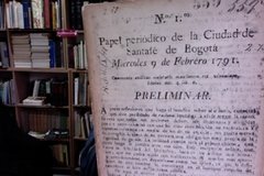 Papel periódico de Santafe de Bogotá 1791 - 1797 - 7 tomos - comprar online