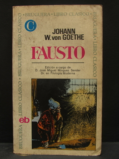 Fausto - Johann W. von Goethe - Precio libro editorial Bruguera