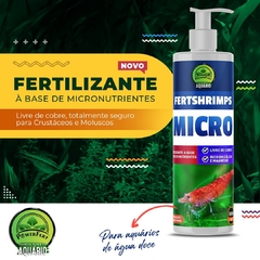 Fertilizante Liquido para Plantas FertShrimps Micro c/valvula Powerfert Tamanho:500ml