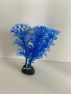Planta Plástica Soma Economy 10cm Azul
