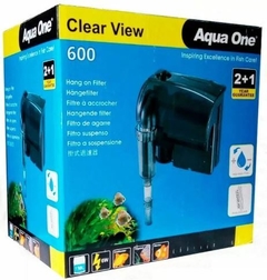 AQUA ONE FILTRO EXTERNO HANGON CLEAR VIEW 600 127V