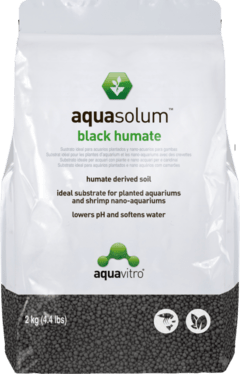 Substrato Fértil Aquasolum Black Humate 2Kg Aquavitro