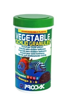 Ração Prodac Vegetable Cichlid Granules 100g - comprar online