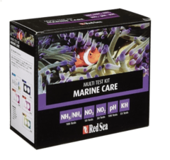 Teste Red Sea Multi Test Marine Care (NH3NH4/NO2/NO3/PH/KH)