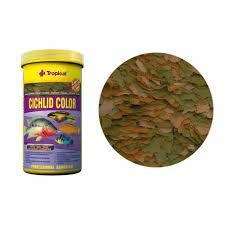 RAÇÃO CICHLID COLOR FLAKES - POTE 50G - TROPICAL