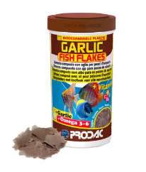 Ração Prodac Garlic Fish Flakes 20G