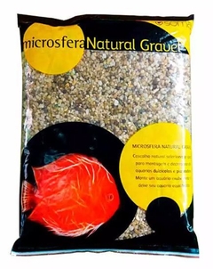 Substrato Natural Gravel Mix (1-2mm) 1Kg