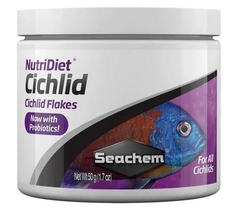 NutriDiet Cichlid Flakes Probiotics 50g SEACHEM